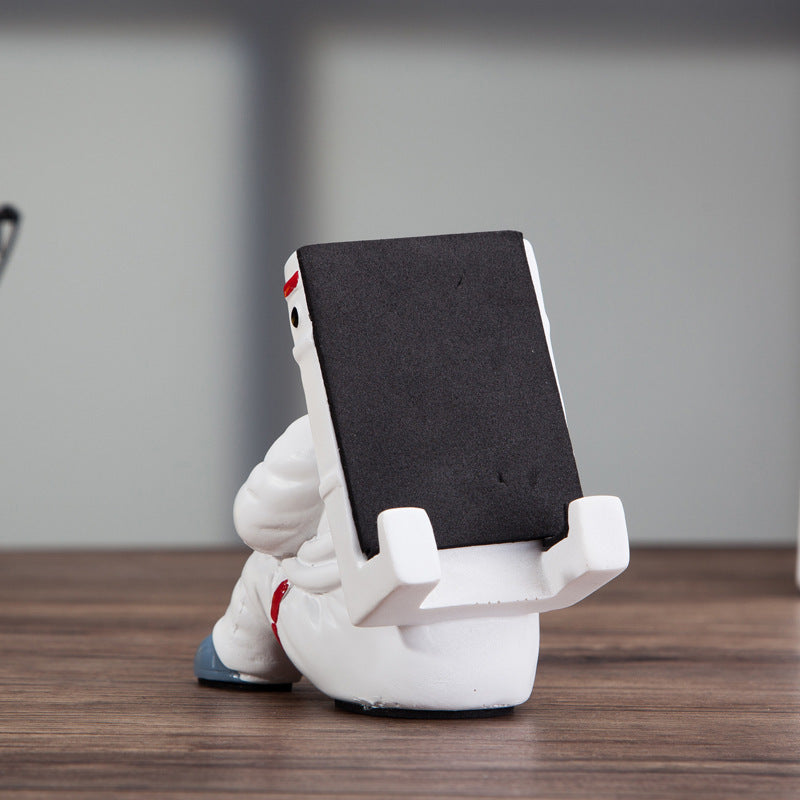 Astronaut Mobile Phone Stand And Decoration