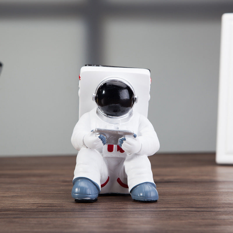 Astronaut Mobile Phone Stand And Decoration